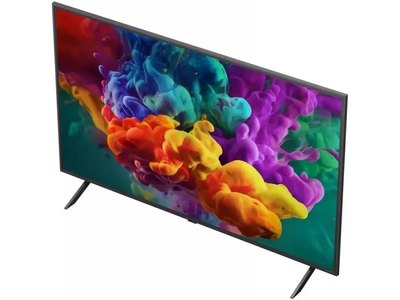 LG 55QNED85B6C боковой профиль — конструкция подставки и тонкость корпуса