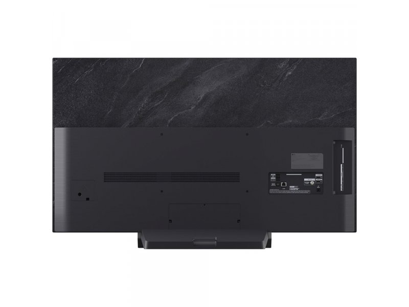 LG OLED48C6RLA — задняя панель с портами HDMI 2.1, LAN, USB и аудиоразъёмами