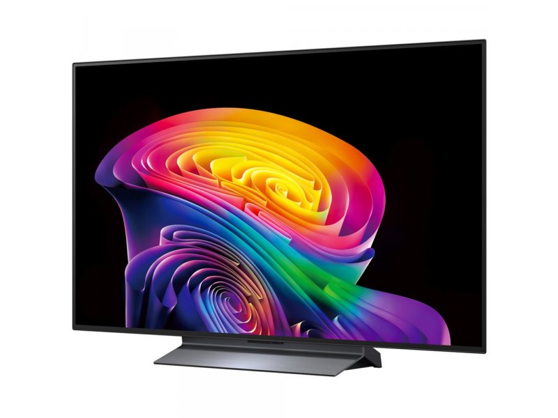 LG OLED55C6RLA вид под углом справа — демонстрация угловой стабильности изображения OLED evo