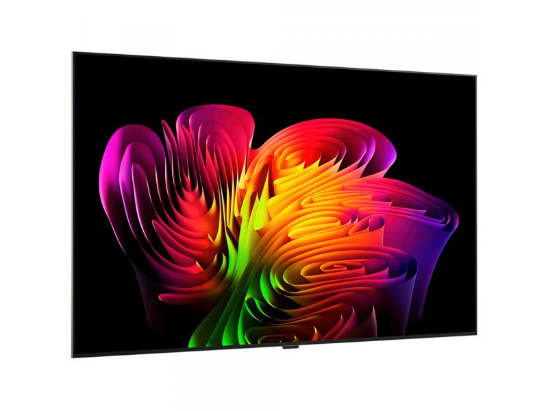 LG OLED77W6 вид в перспективе — плоский профиль и минималистичный дизайн серии W
