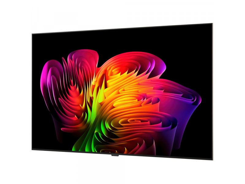 LG OLED83W6 под углом — тонкий корпус 2 см и профиль панели OLED evo