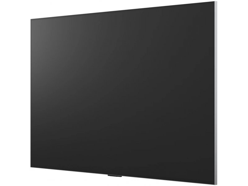 LG OLED97G6 — вид под углом 45 градусов, минимальная толщина корпуса