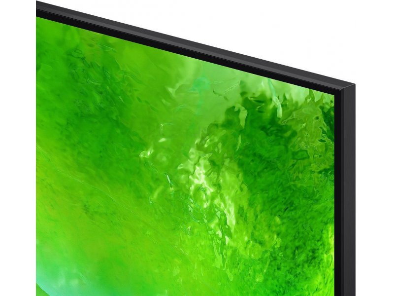 Samsung QE55QN80H &mdash; крупный план верхней части, качество сборки и минимальная рамка