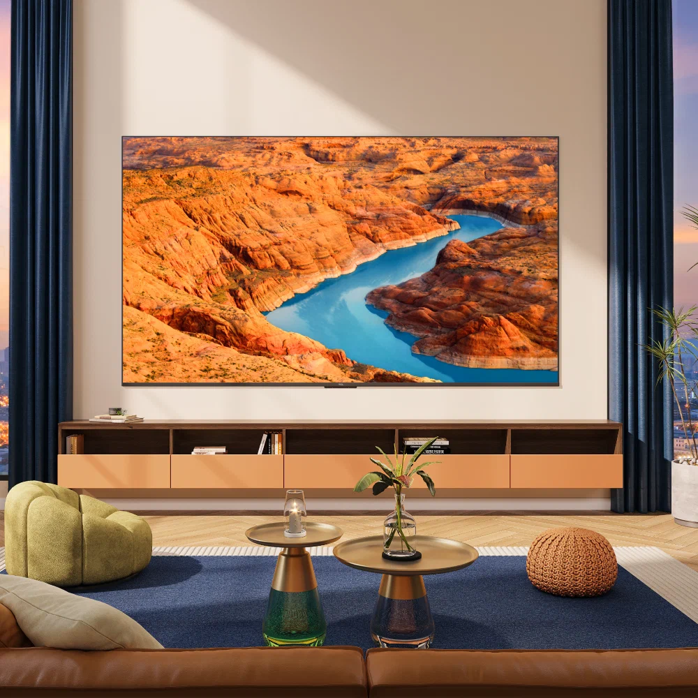 TCL 98C6K — интерфейс Google TV и управление со смартфона