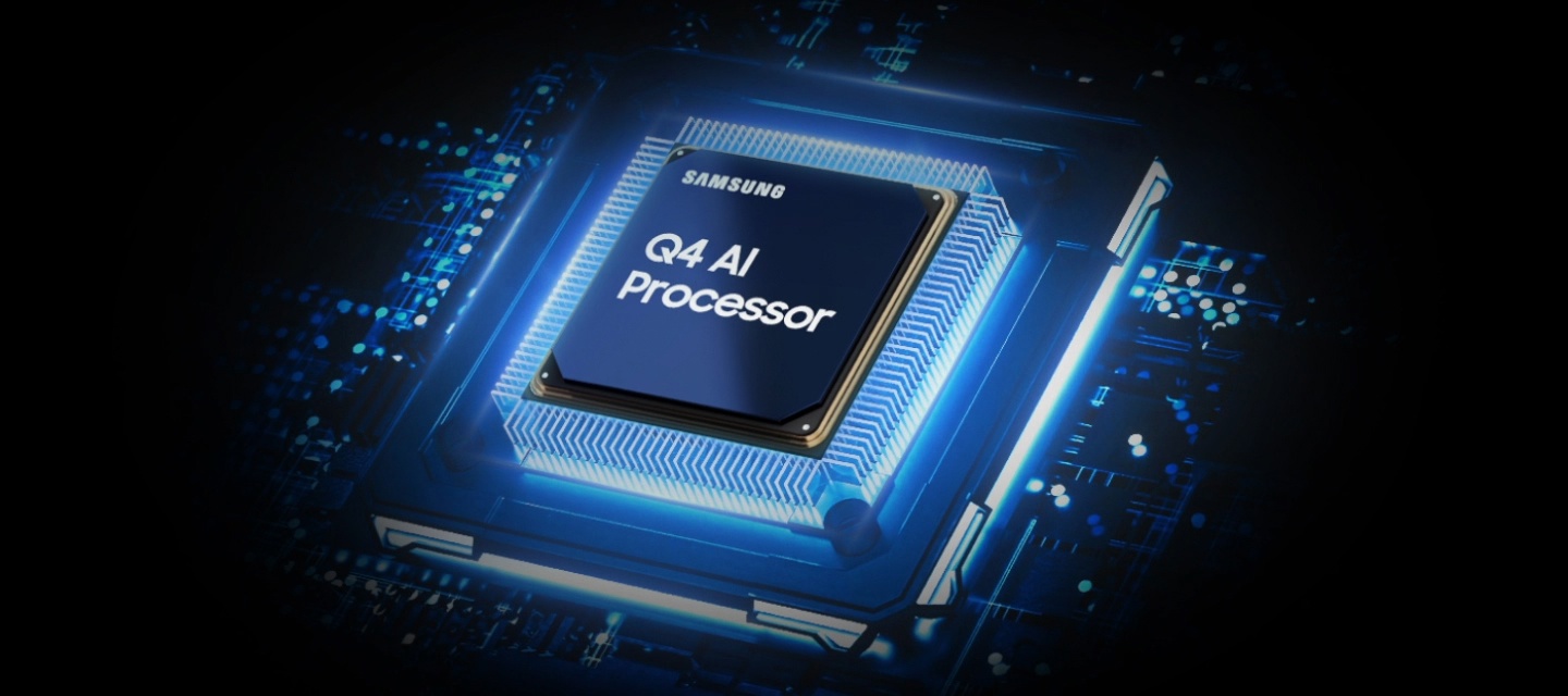 Процессор Samsung Q4 AI — апскейл до 4K и обработка движения
