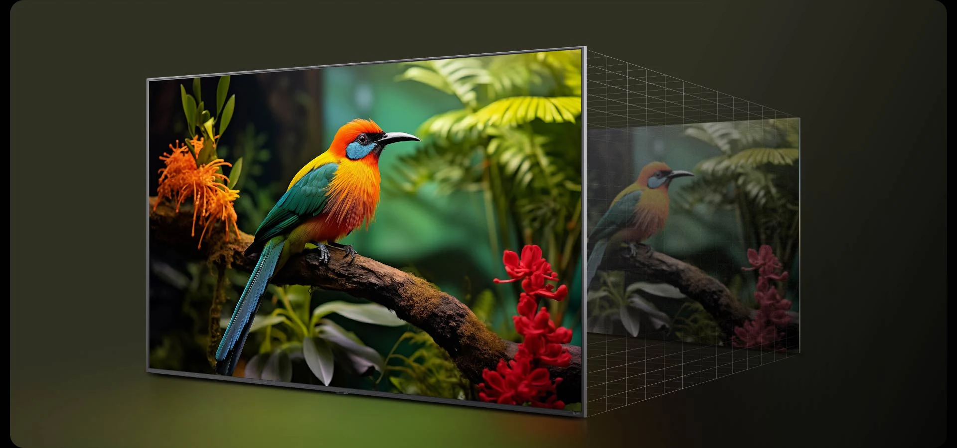 LG 65QNED82A6B — 4K Super Upscaling, улучшение резкости изображения