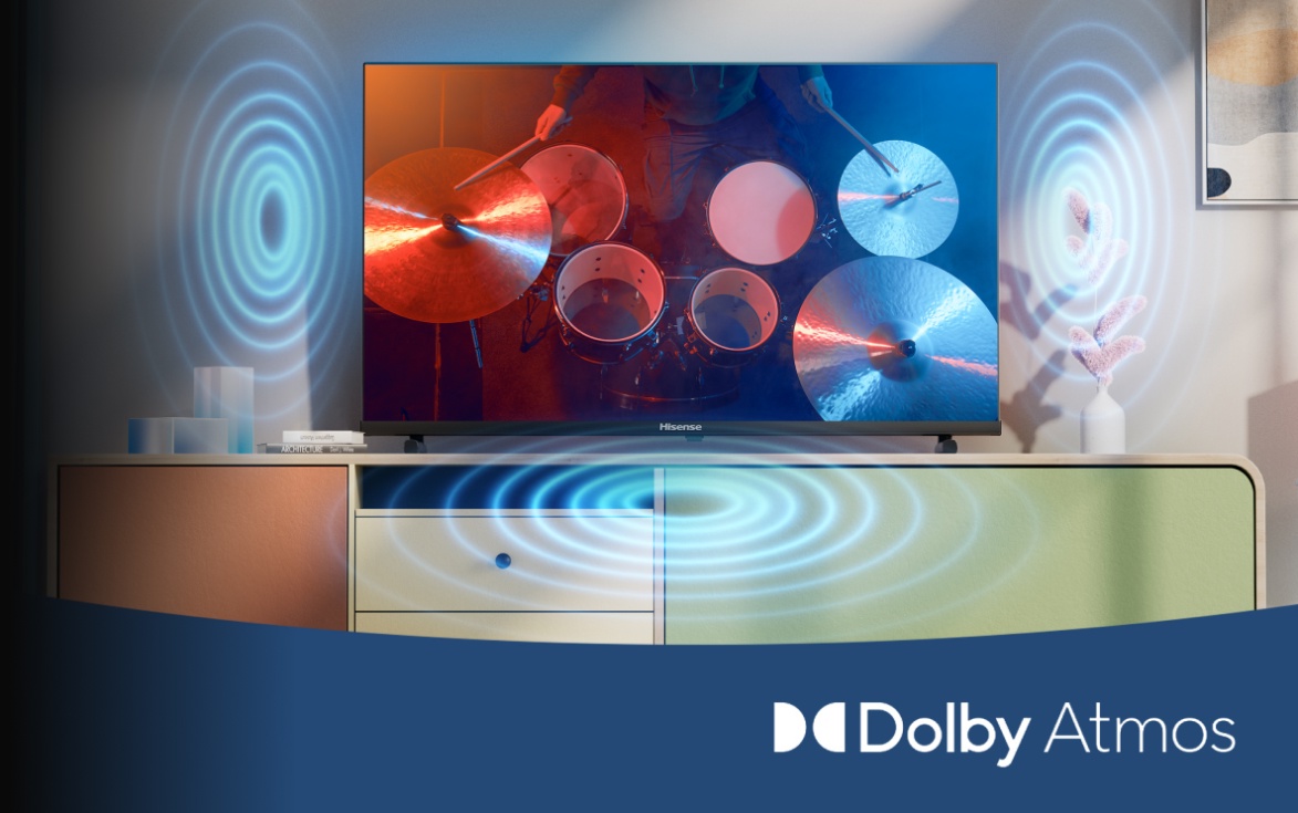 Hisense 40A5Q — Dolby Atmos объёмный звук