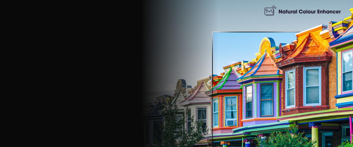 Hisense 32A4Q &mdash; Natural Colour Enhancer, натуральная цветопередача природных сцен
