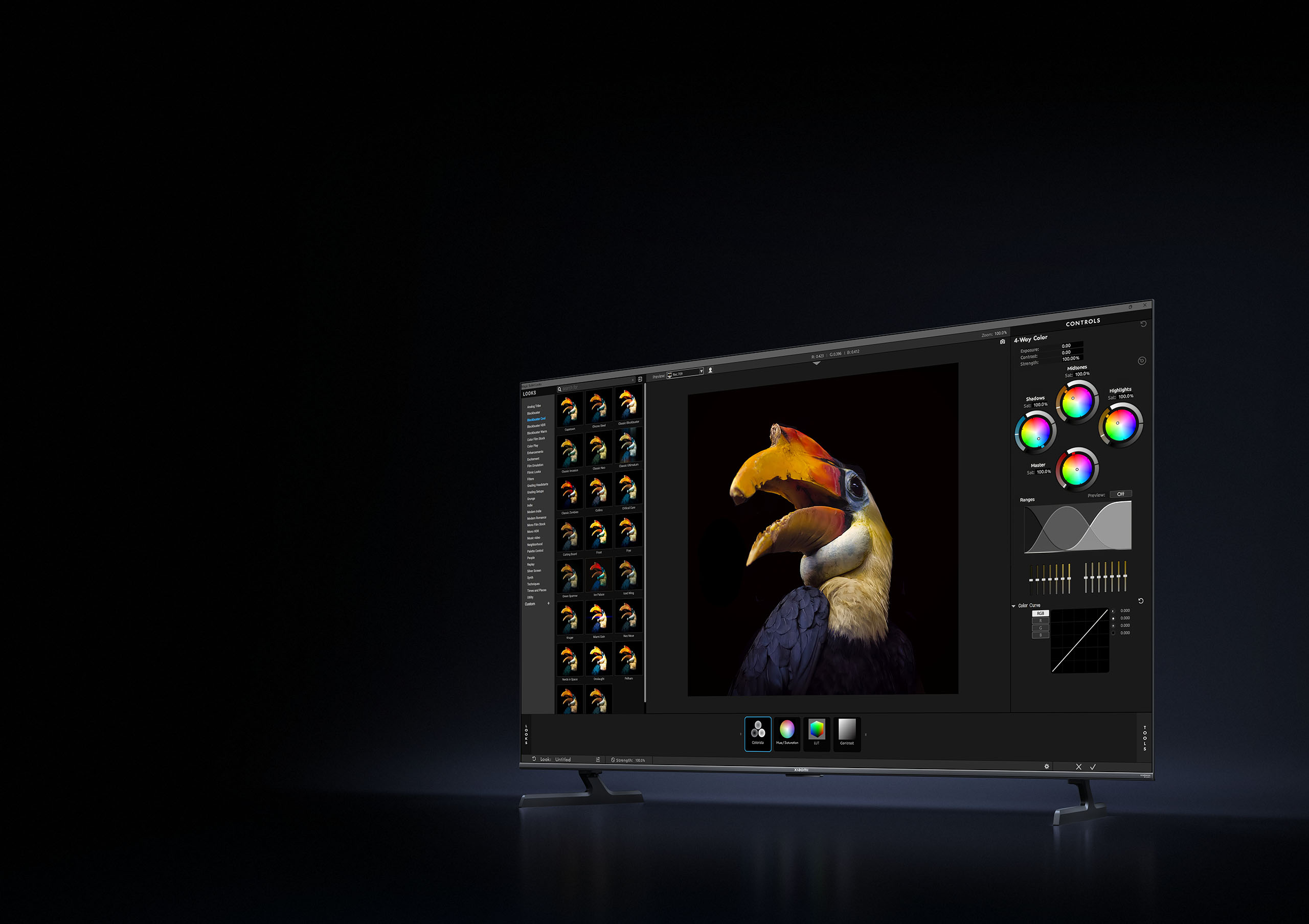 Xiaomi TV S Pro — технология воспроизведения нескольких цветовых температур