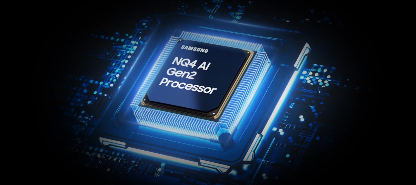 Samsung QE85QN85F — процессор NQ4 AI 2-го поколения, обработка изображения с помощью 128 нейронных сетей