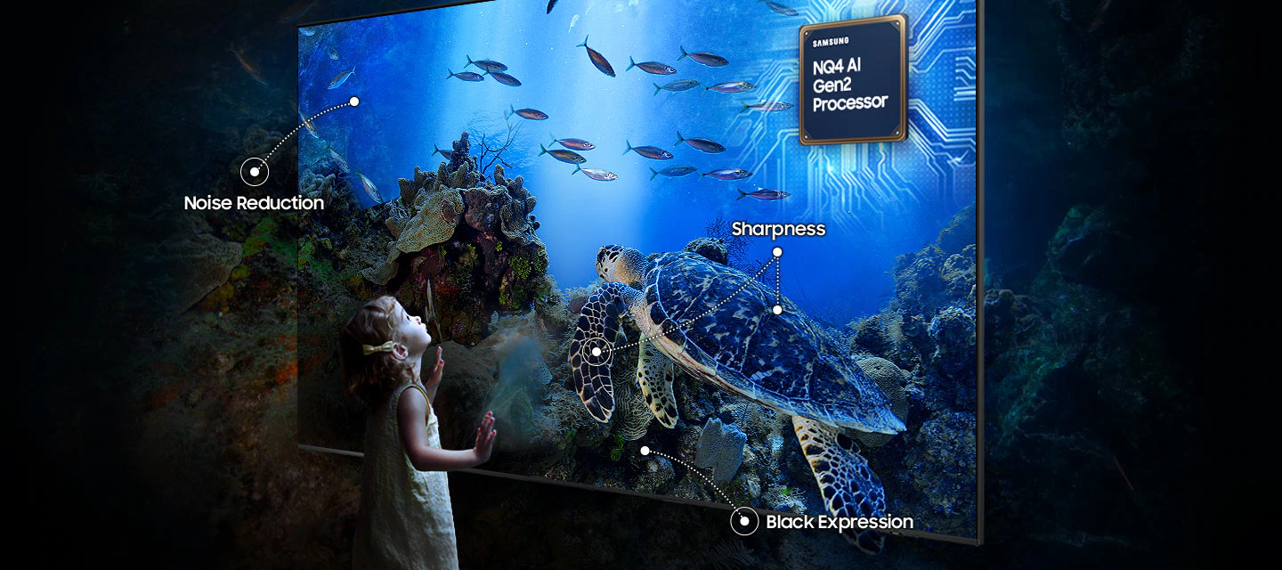 AI Upscaling — Noise Reduction / Sharpness / Black Expression